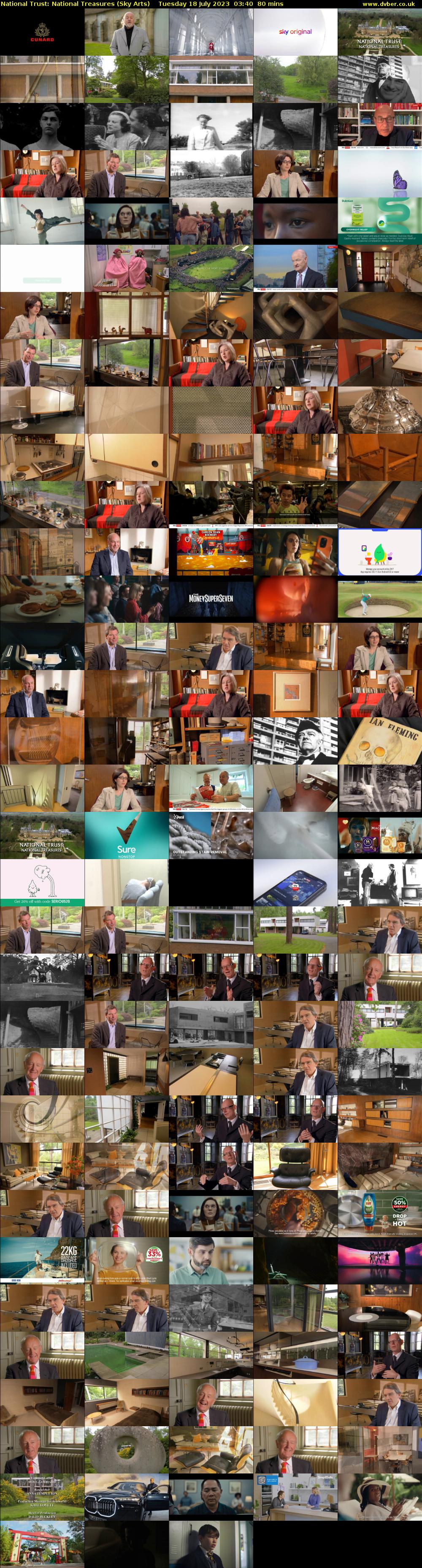 National Trust: National Treasures (Sky Arts) Tuesday 18 July 2023 03:40 - 05:00