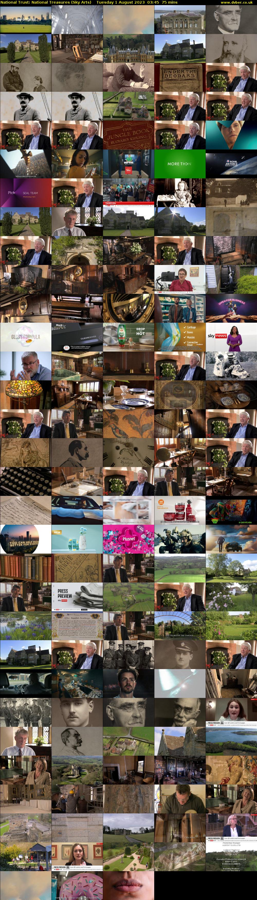 National Trust: National Treasures (Sky Arts) Tuesday 1 August 2023 03:45 - 05:00