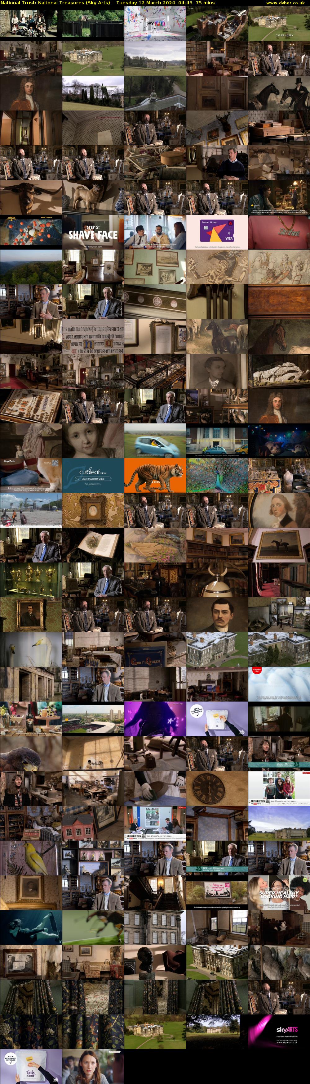 National Trust: National Treasures (Sky Arts) Tuesday 12 March 2024 04:45 - 06:00