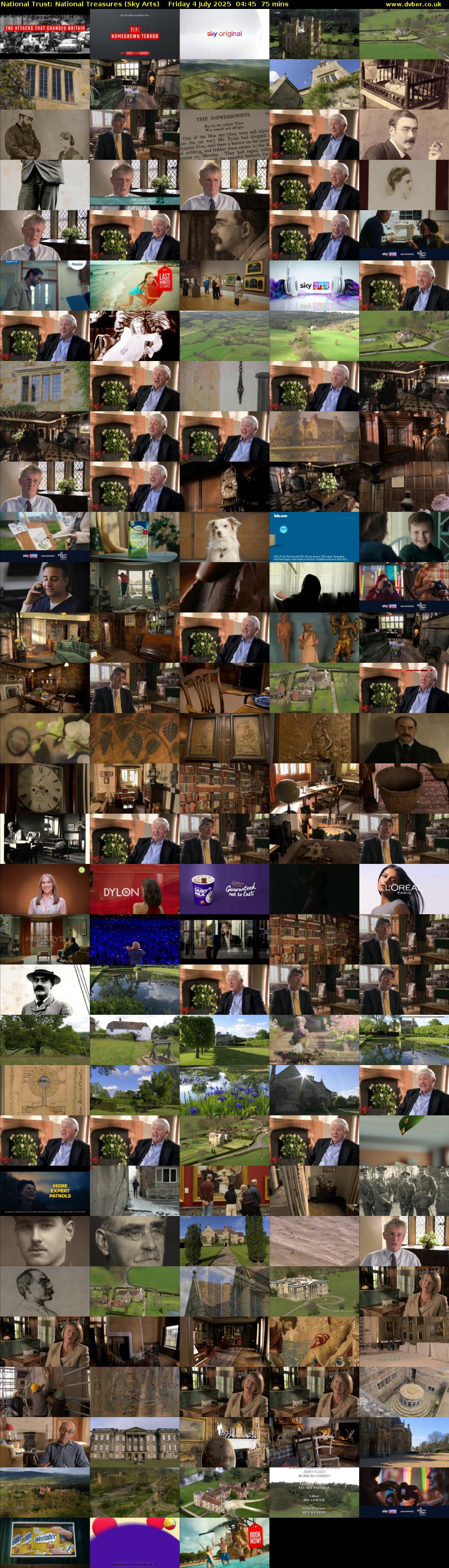National Trust: National Treasures (Sky Arts) Friday 4 July 2025 04:45 - 06:00
