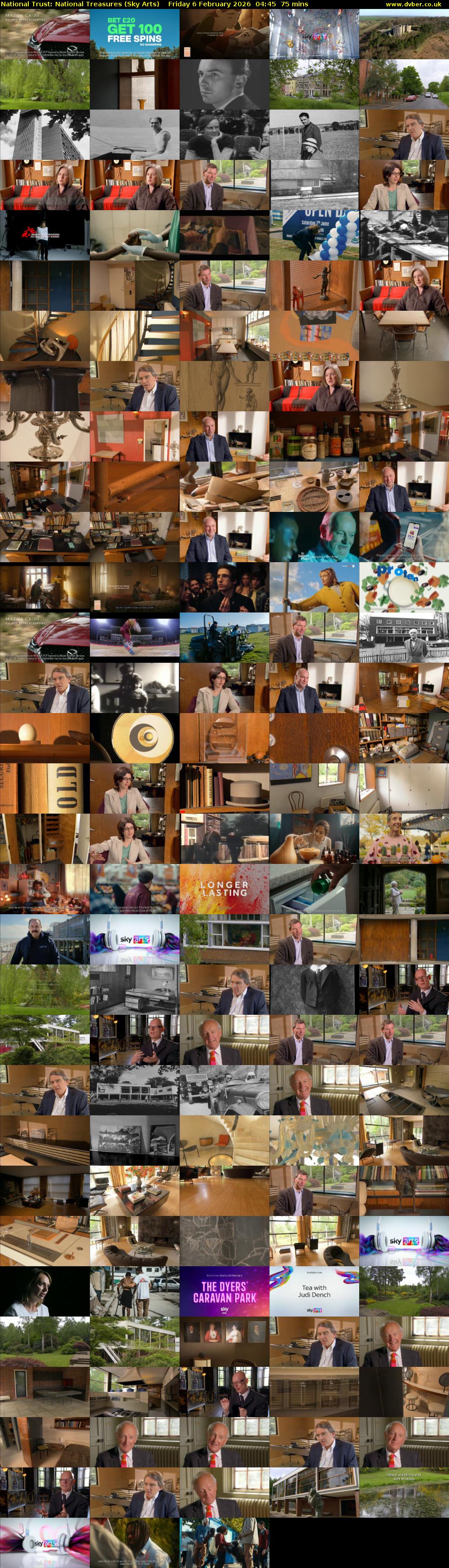 National Trust: National Treasures (Sky Arts) Friday 6 February 2026 04:45 - 06:00