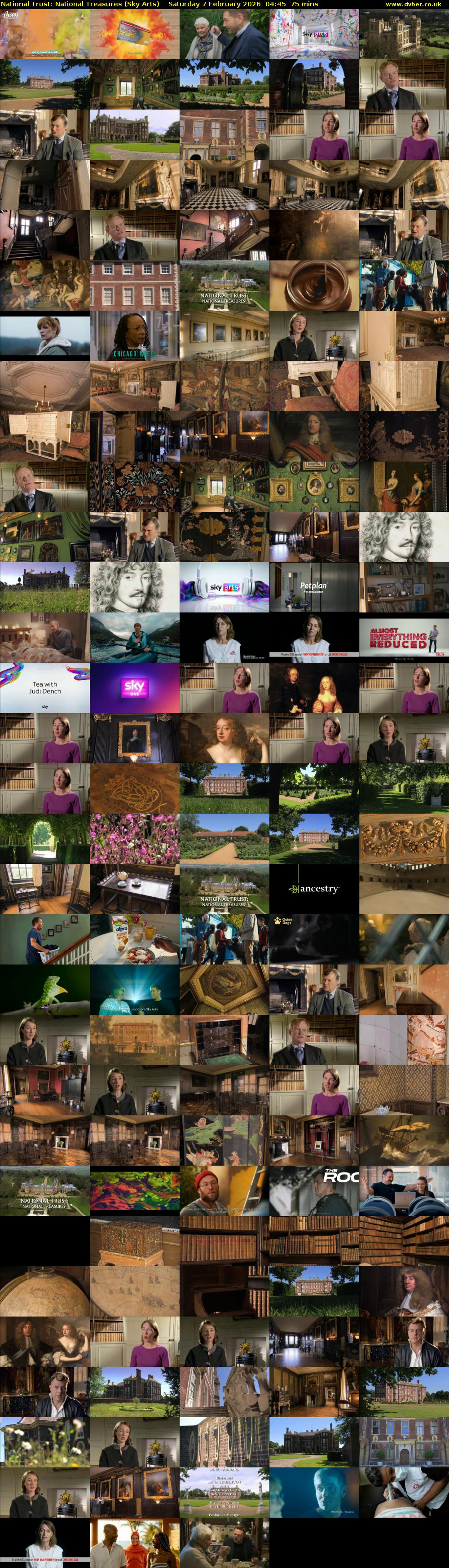 National Trust: National Treasures (Sky Arts) Saturday 7 February 2026 04:45 - 06:00