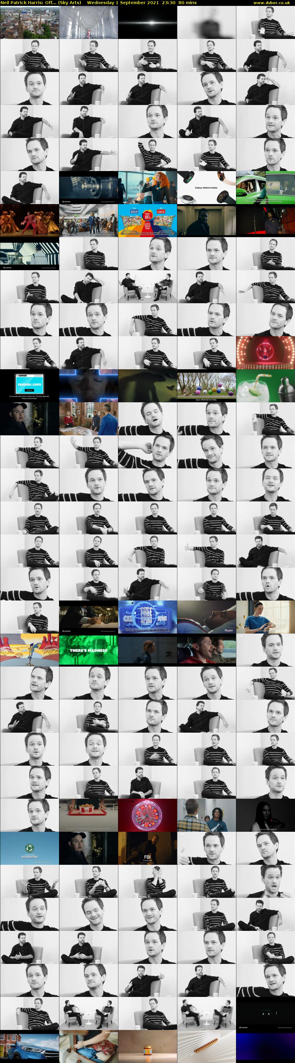 Neil Patrick Harris: Off... (Sky Arts) Thursday 2 September 2021 00:30 - 01:50