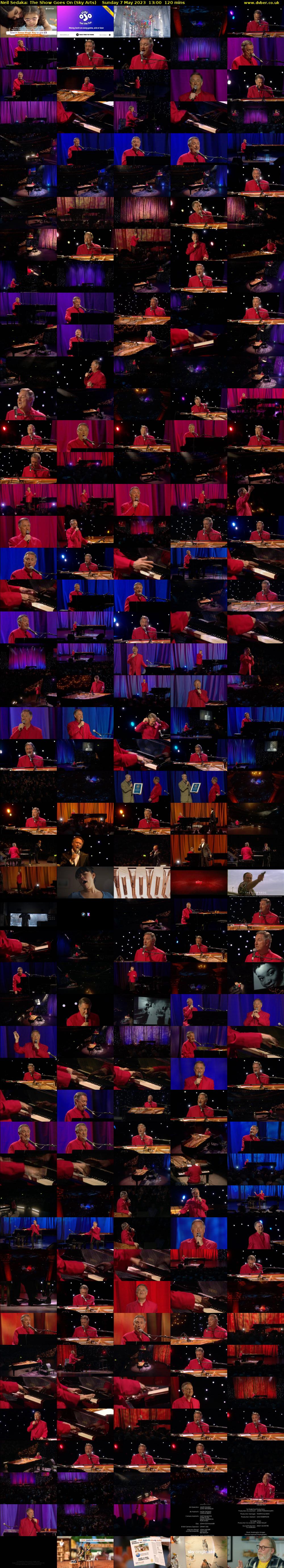 Neil Sedaka: The Show Goes On (Sky Arts) Sunday 7 May 2023 13:00 - 15:00