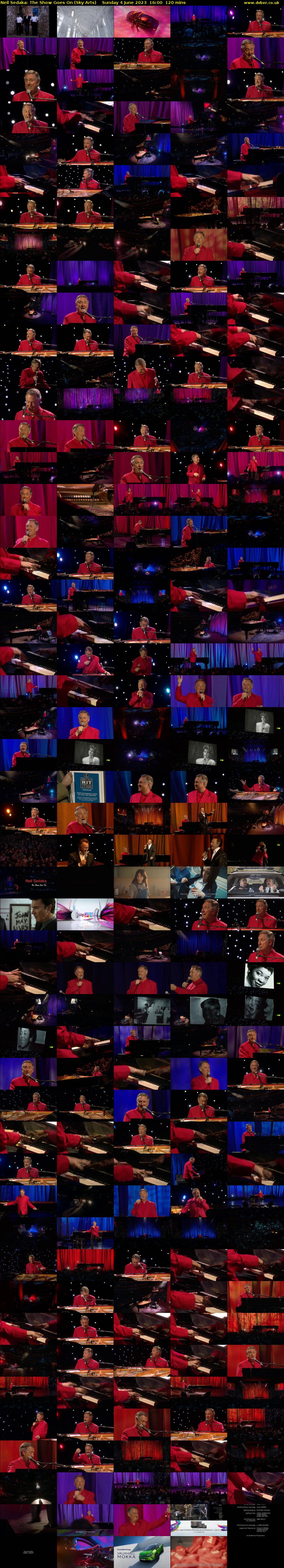 Neil Sedaka: The Show Goes On (Sky Arts) Sunday 4 June 2023 16:00 - 18:00