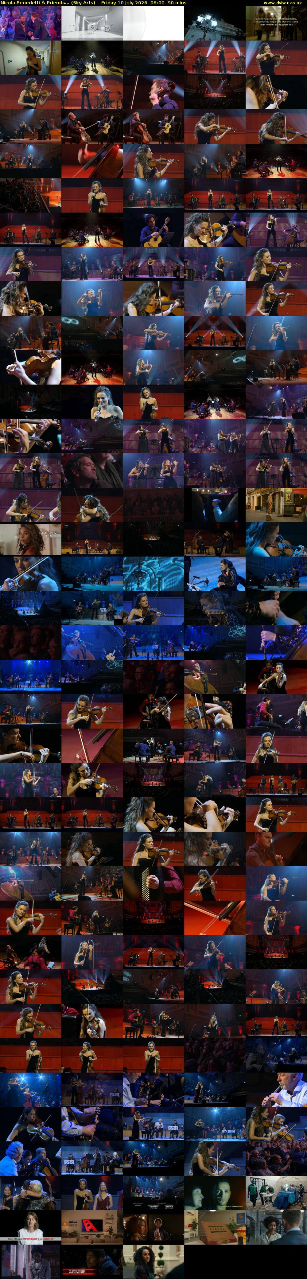 Nicola Benedetti & Friends... (Sky Arts) Friday 10 July 2026 06:00 - 07:30