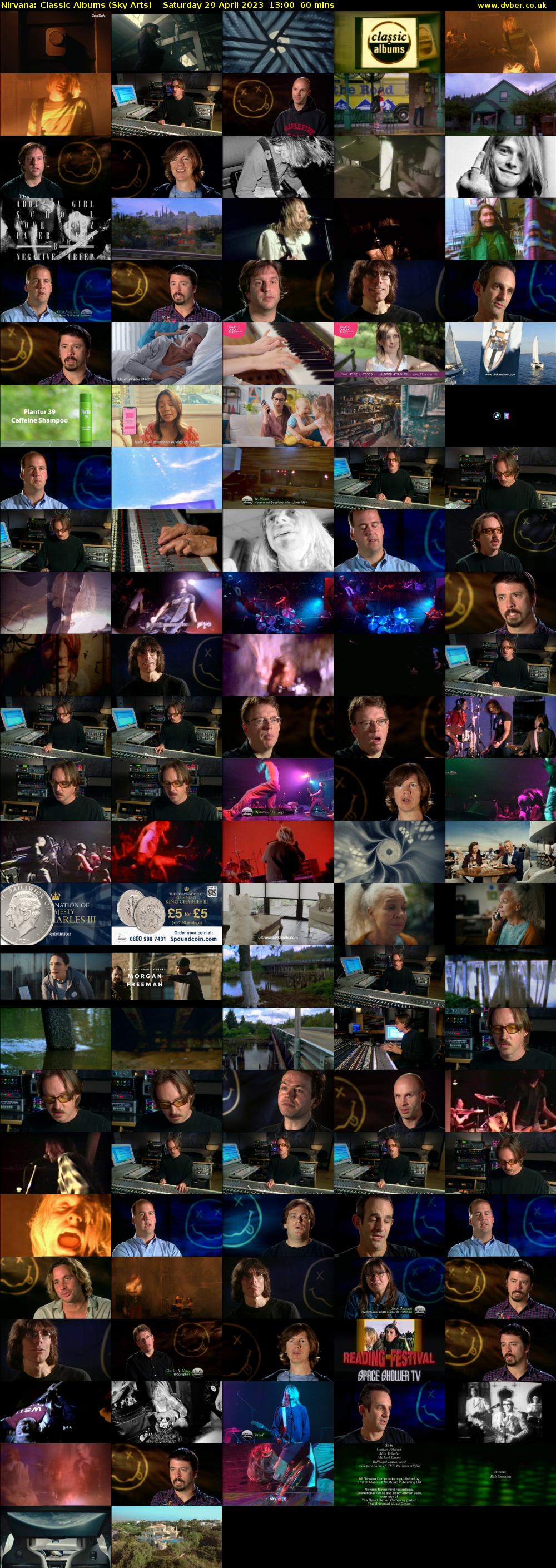Nirvana: Classic Albums (Sky Arts) Saturday 29 April 2023 13:00 - 14:00