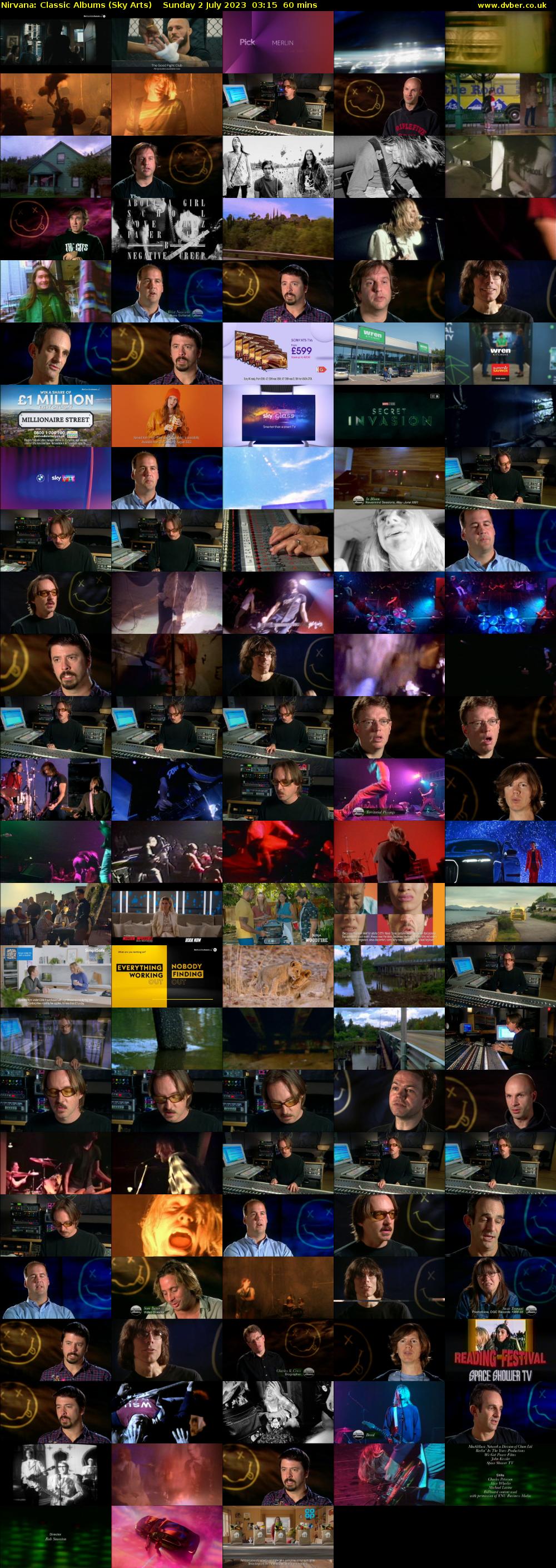 Nirvana: Classic Albums (Sky Arts) Sunday 2 July 2023 03:15 - 04:15