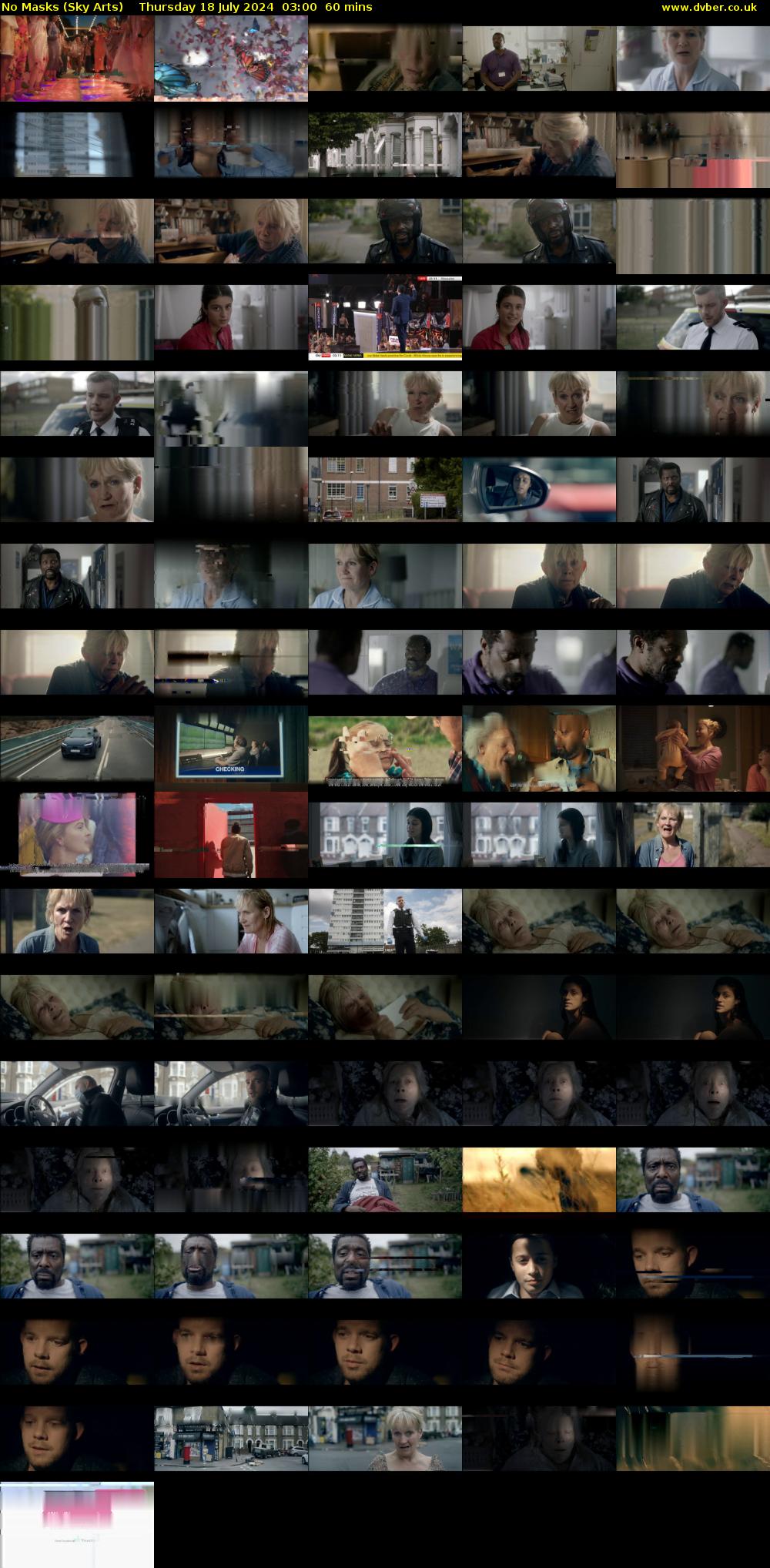 No Masks (Sky Arts) Thursday 18 July 2024 03:00 - 04:00
