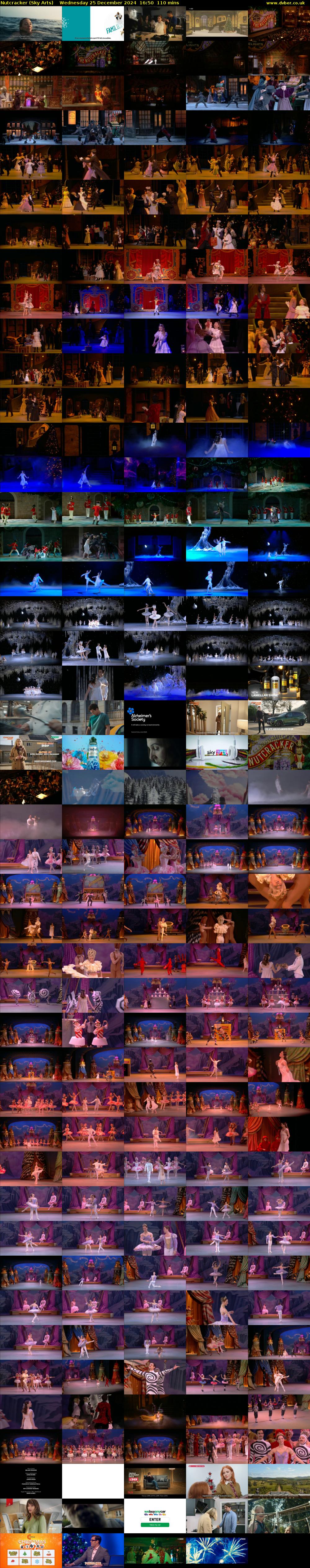 Nutcracker (Sky Arts) Wednesday 25 December 2024 16:50 - 18:40