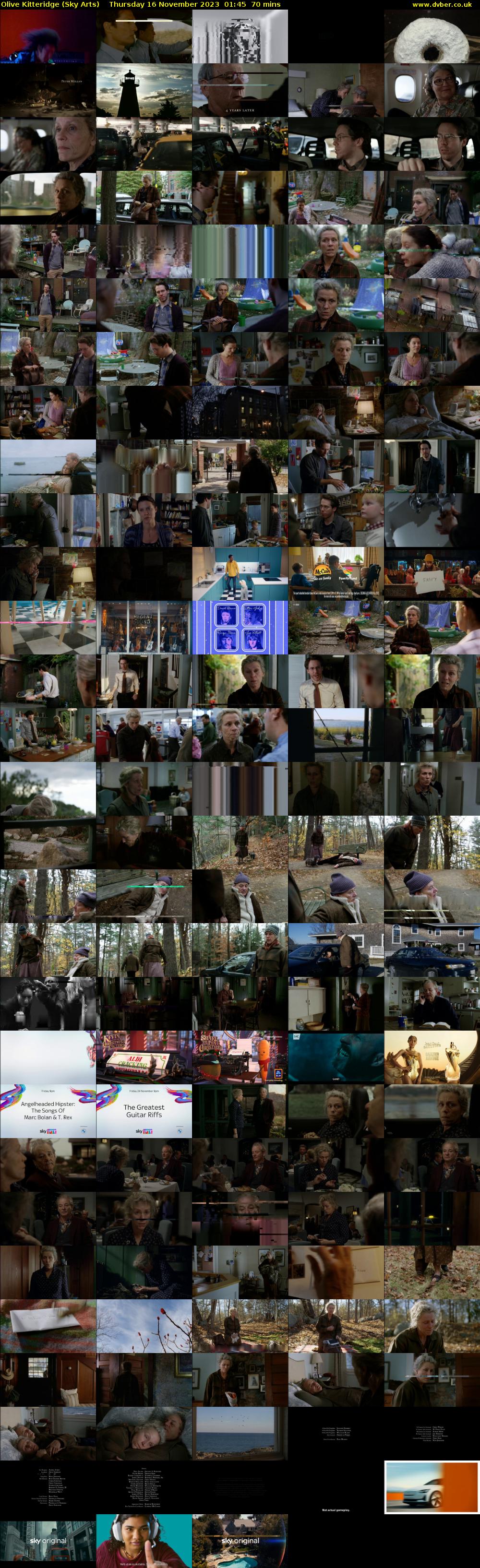 Olive Kitteridge (Sky Arts) Thursday 16 November 2023 01:45 - 02:55