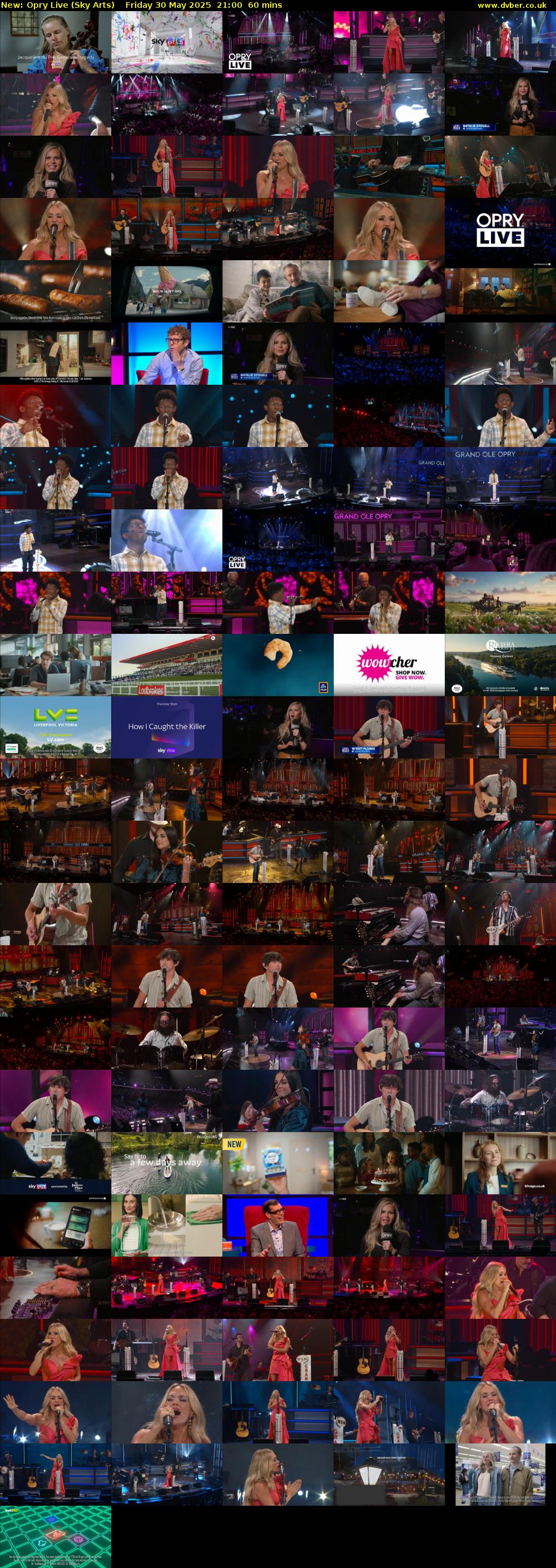 Opry Live (Sky Arts) Friday 30 May 2025 21:00 - 22:00