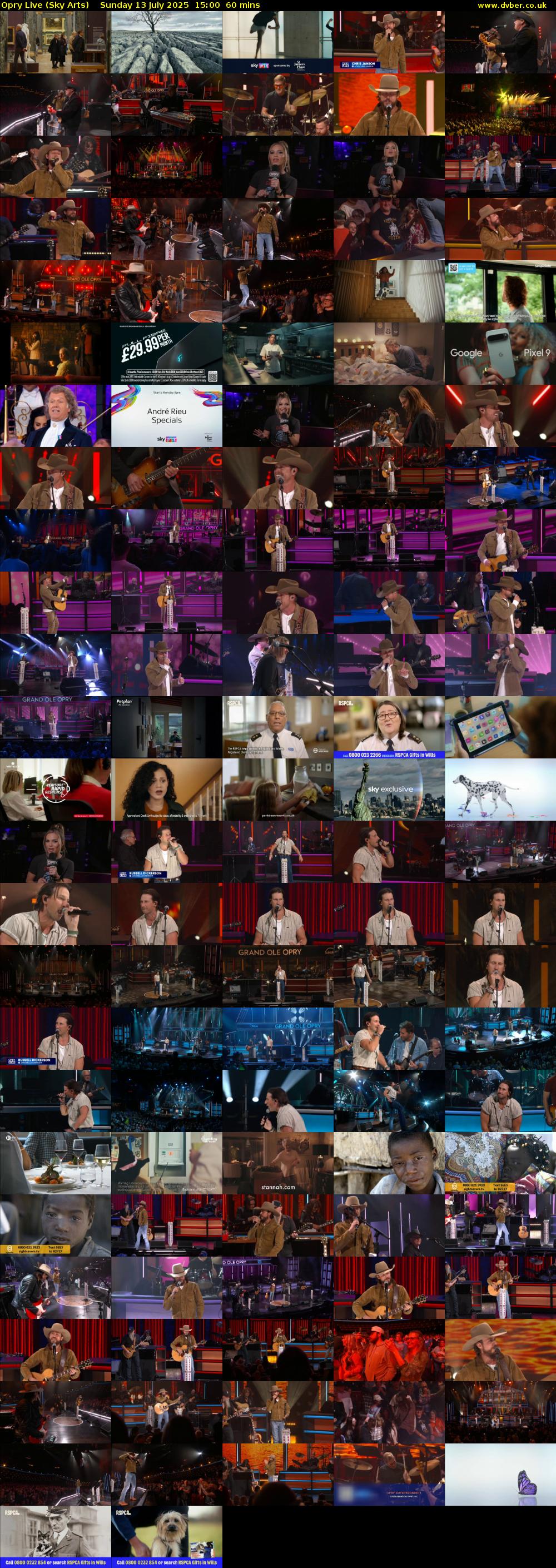 Opry Live (Sky Arts) Sunday 13 July 2025 15:00 - 16:00