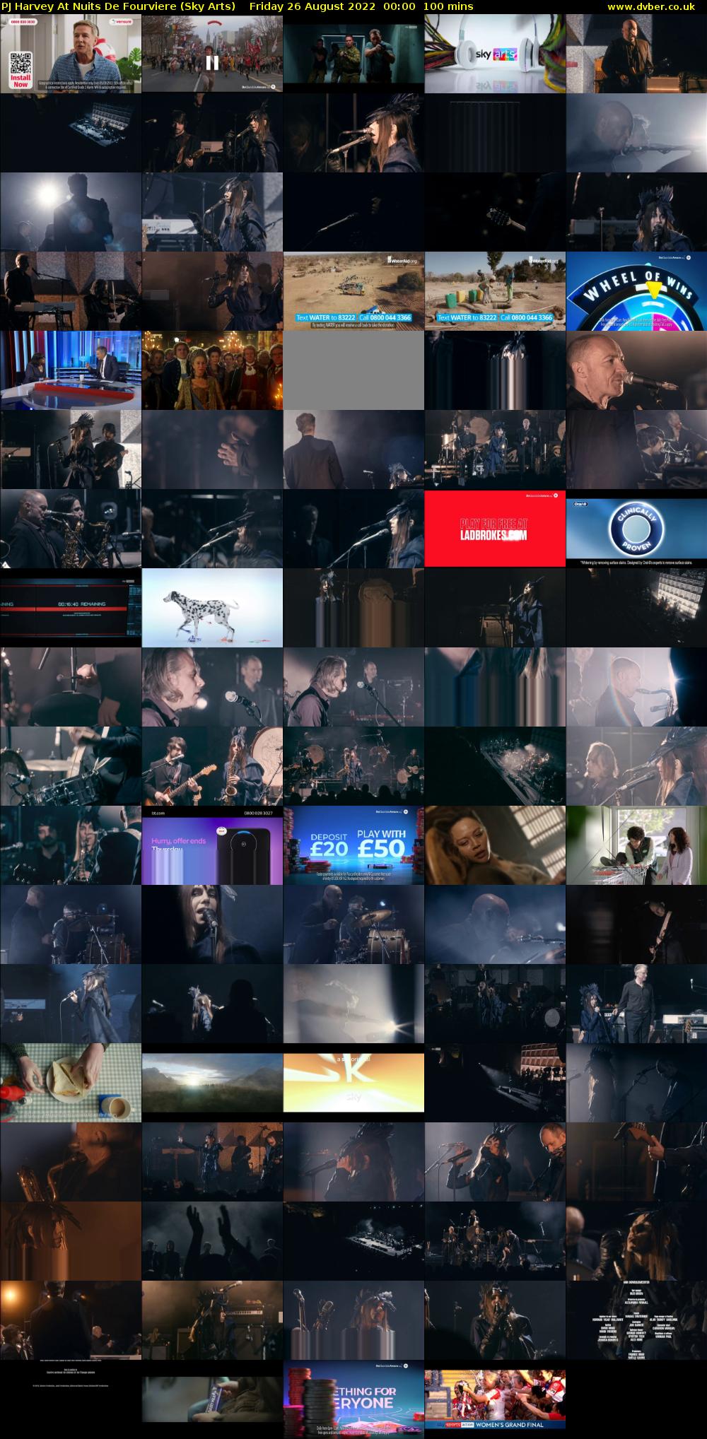 PJ Harvey At Nuits De Fourviere (Sky Arts) Friday 26 August 2022 00:00 - 01:40