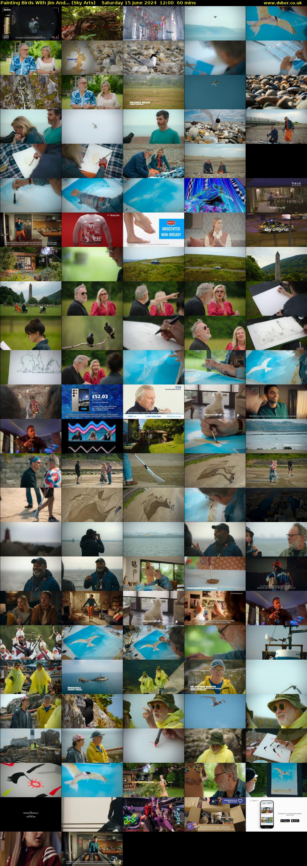 Painting Birds With Jim And... (Sky Arts) Saturday 15 June 2024 12:00 - 13:00