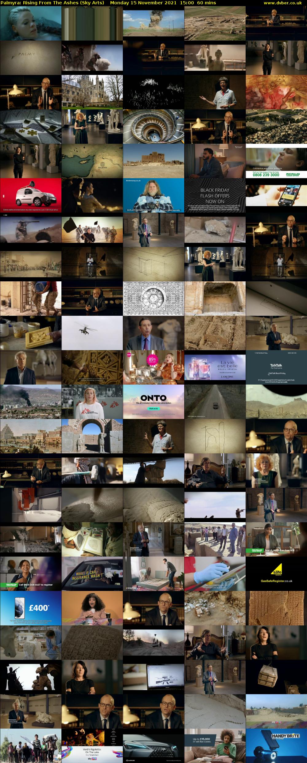 Palmyra: Rising From The Ashes (Sky Arts) Monday 15 November 2021 15:00 - 16:00