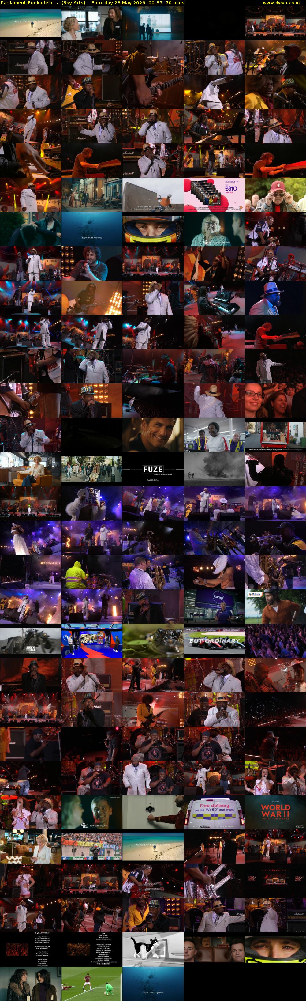 Parliament-Funkadelic:... (Sky Arts) Saturday 23 May 2026 00:35 - 01:45