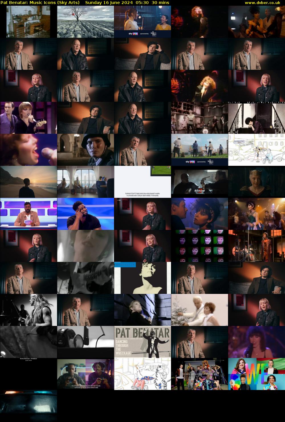 Pat Benatar: Music Icons (Sky Arts) Sunday 16 June 2024 05:30 - 06:00