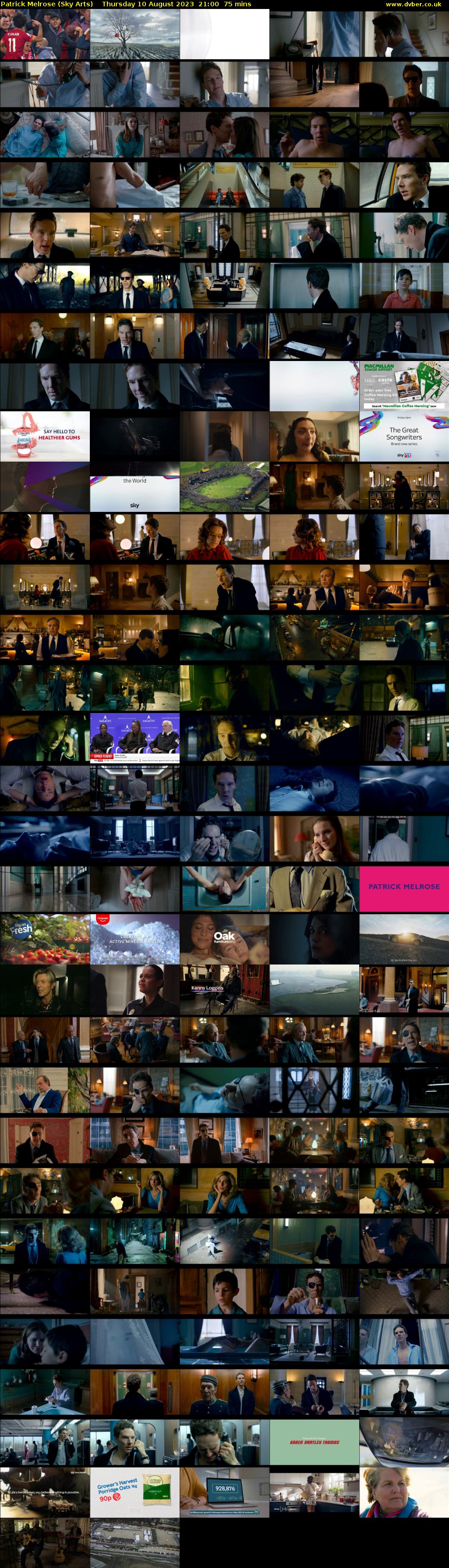 Patrick Melrose (Sky Arts) Thursday 10 August 2023 21:00 - 22:15