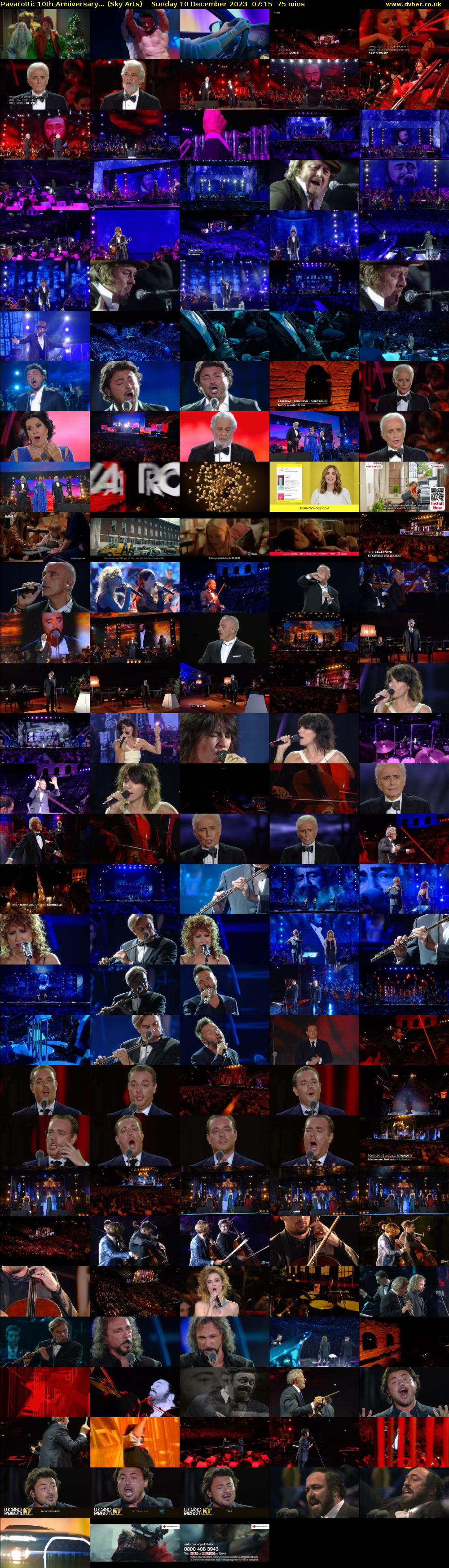 Pavarotti: 10th Anniversary... (Sky Arts) Sunday 10 December 2023 07:15 - 08:30