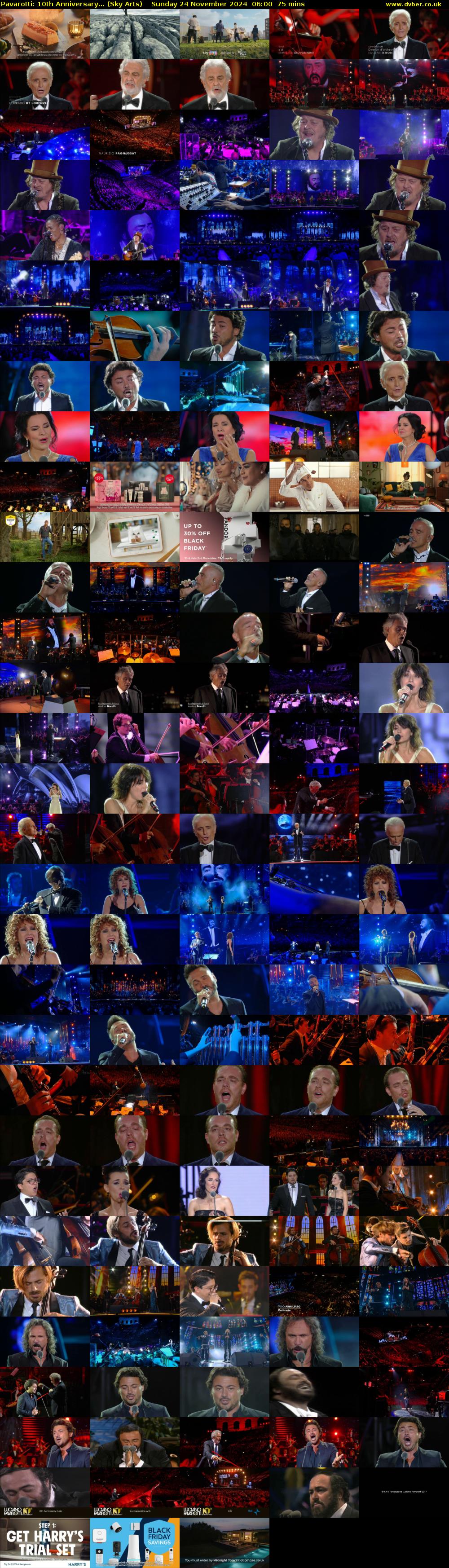 Pavarotti: 10th Anniversary... (Sky Arts) Sunday 24 November 2024 06:00 - 07:15