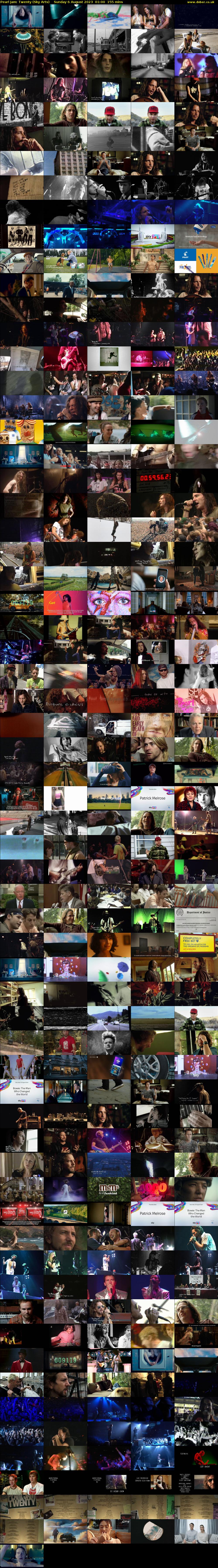 Pearl Jam: Twenty (Sky Arts) Sunday 6 August 2023 01:00 - 03:35