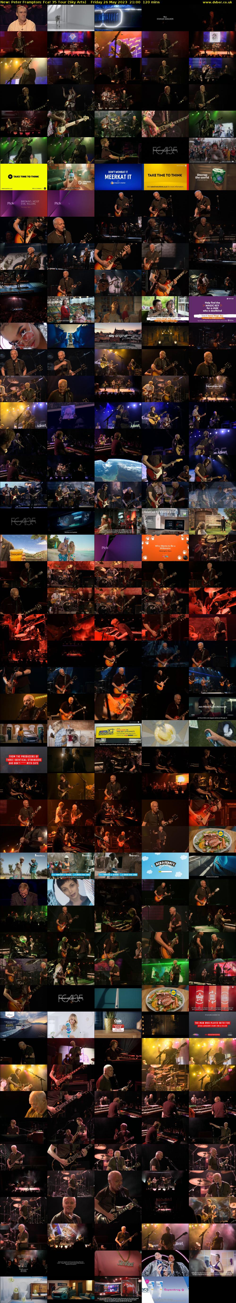 Peter Frampton: Fca! 35 Tour (Sky Arts) Friday 26 May 2023 21:00 - 23:00