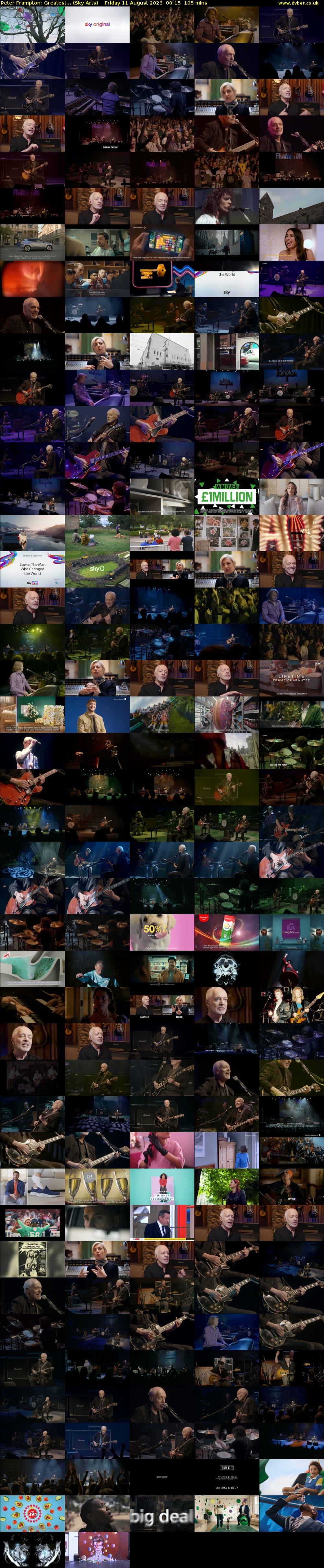 Peter Frampton: Greatest... (Sky Arts) Friday 11 August 2023 00:15 - 02:00