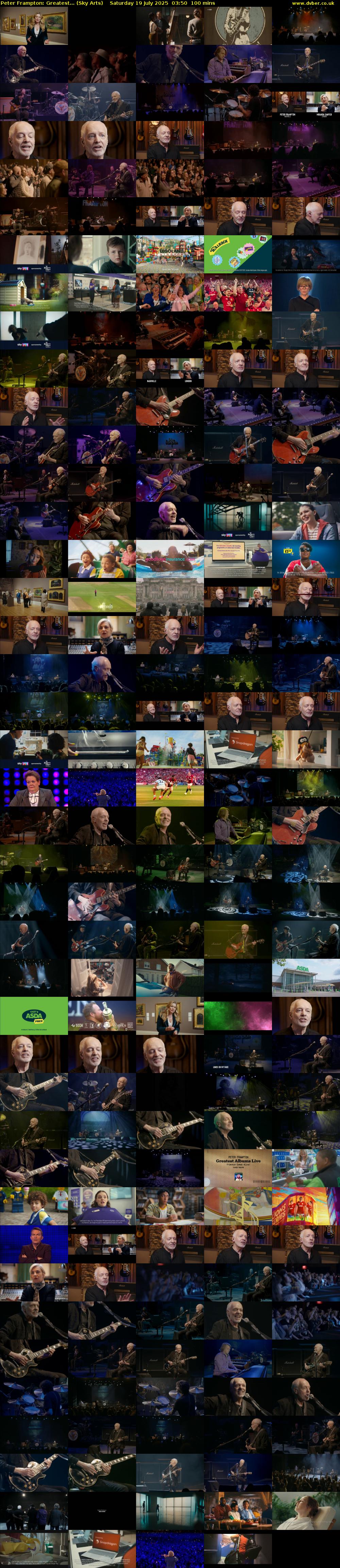 Peter Frampton: Greatest... (Sky Arts) Saturday 19 July 2025 03:50 - 05:30