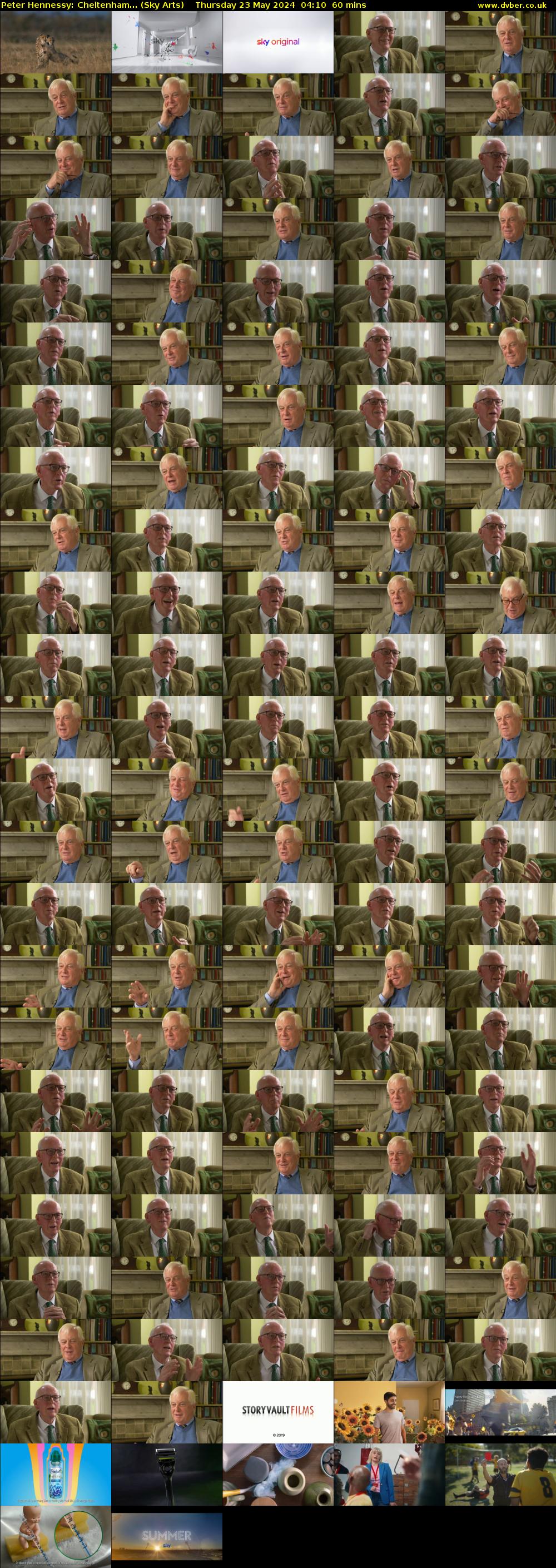 Peter Hennessy: Cheltenham... (Sky Arts) Thursday 23 May 2024 04:10 - 05:10