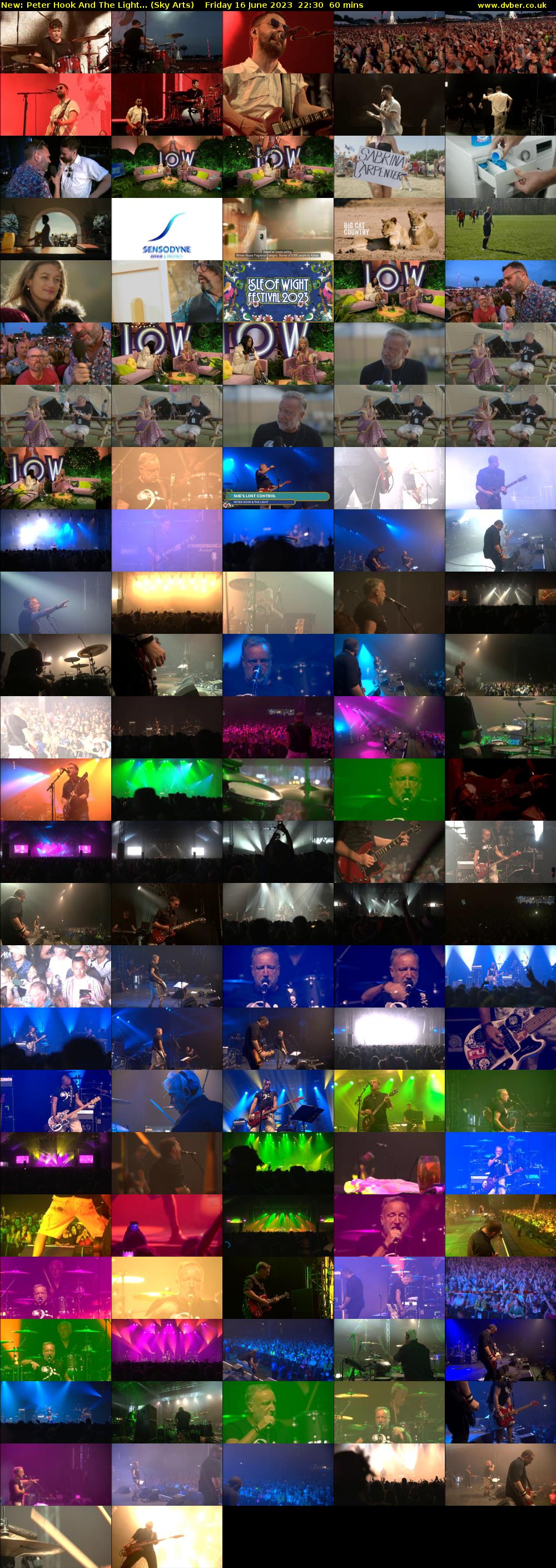 Peter Hook And The Light... (Sky Arts) Friday 16 June 2023 22:30 - 23:30