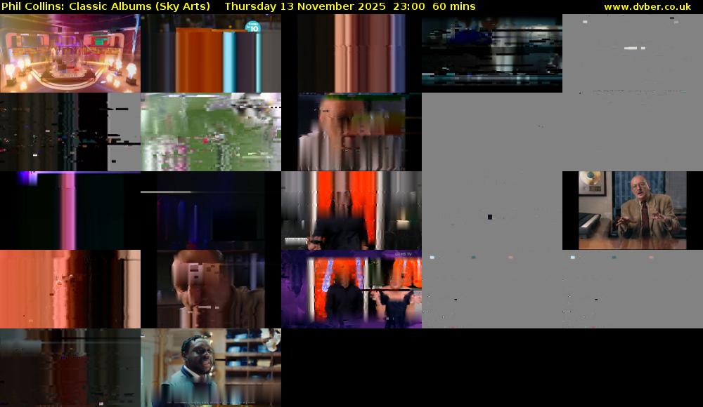 Phil Collins: Classic Albums (Sky Arts) Thursday 13 November 2025 23:00 - 00:00