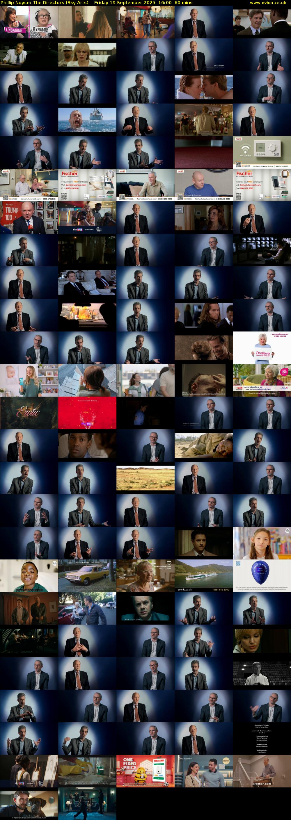 Phillip Noyce: The Directors (Sky Arts) Friday 19 September 2025 16:00 - 17:00