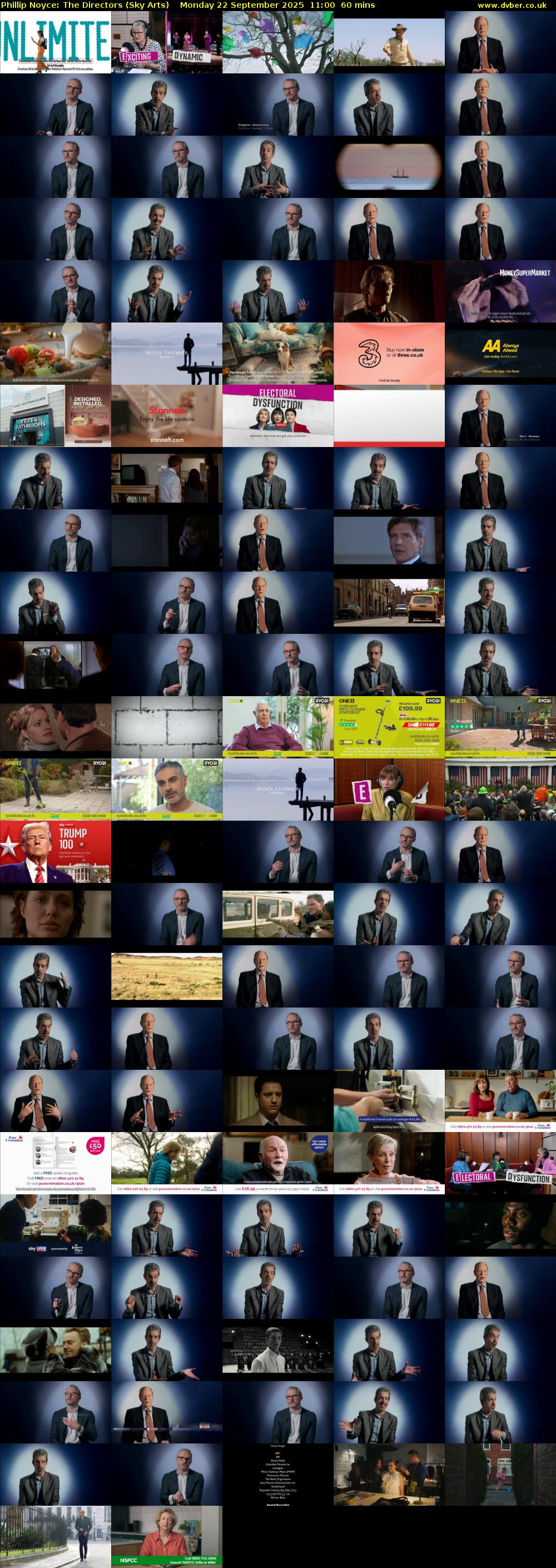 Phillip Noyce: The Directors (Sky Arts) Monday 22 September 2025 11:00 - 12:00