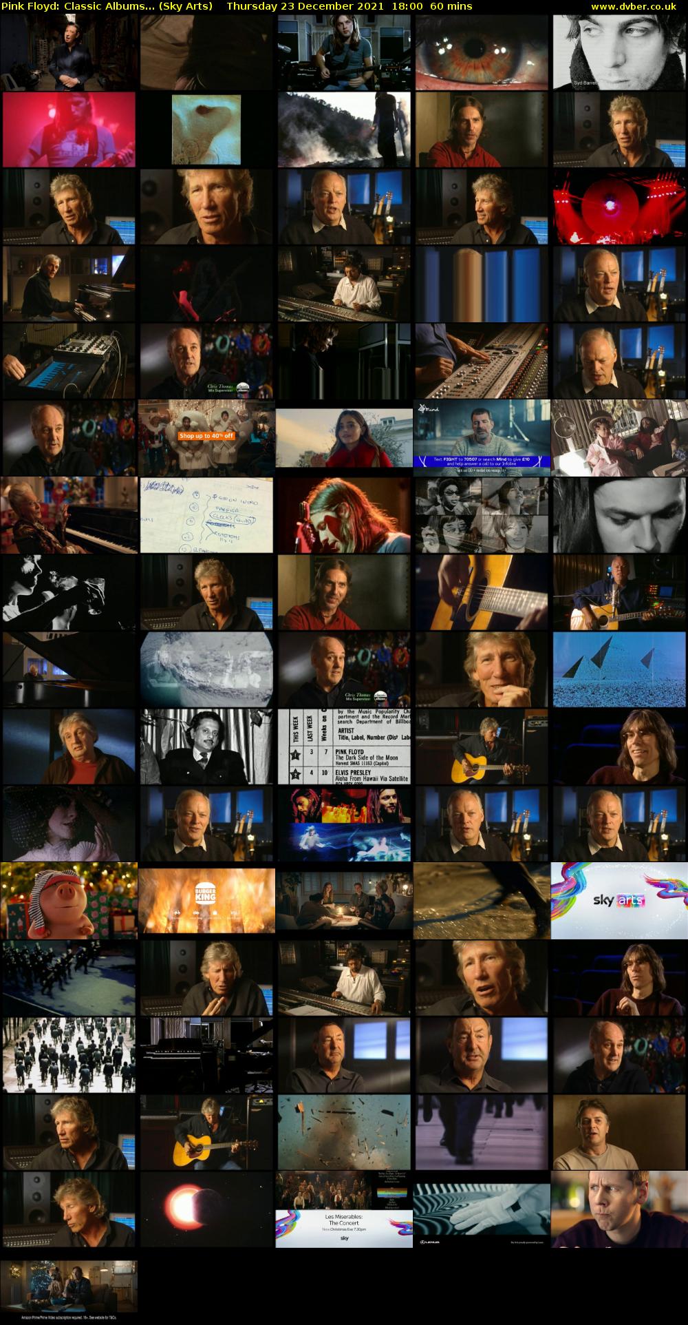 Pink Floyd: Classic Albums... (Sky Arts) Thursday 23 December 2021 18:00 - 19:00