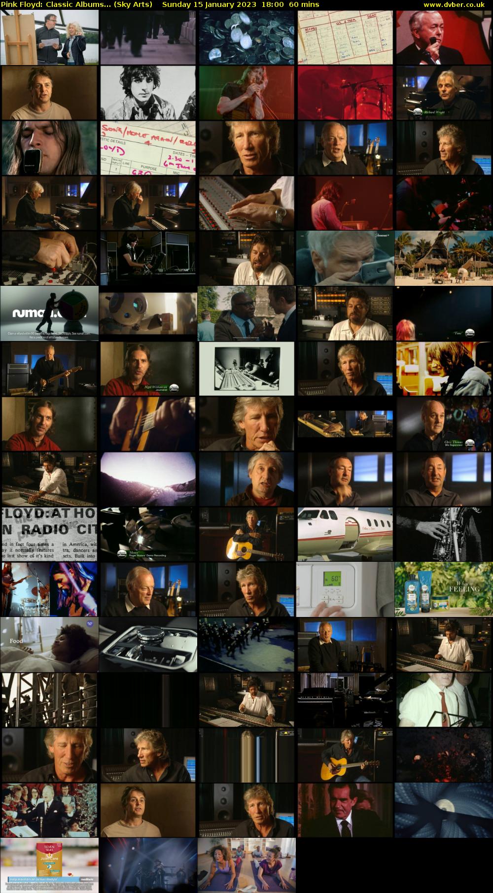 Pink Floyd: Classic Albums... (Sky Arts) Sunday 15 January 2023 18:00 - 19:00