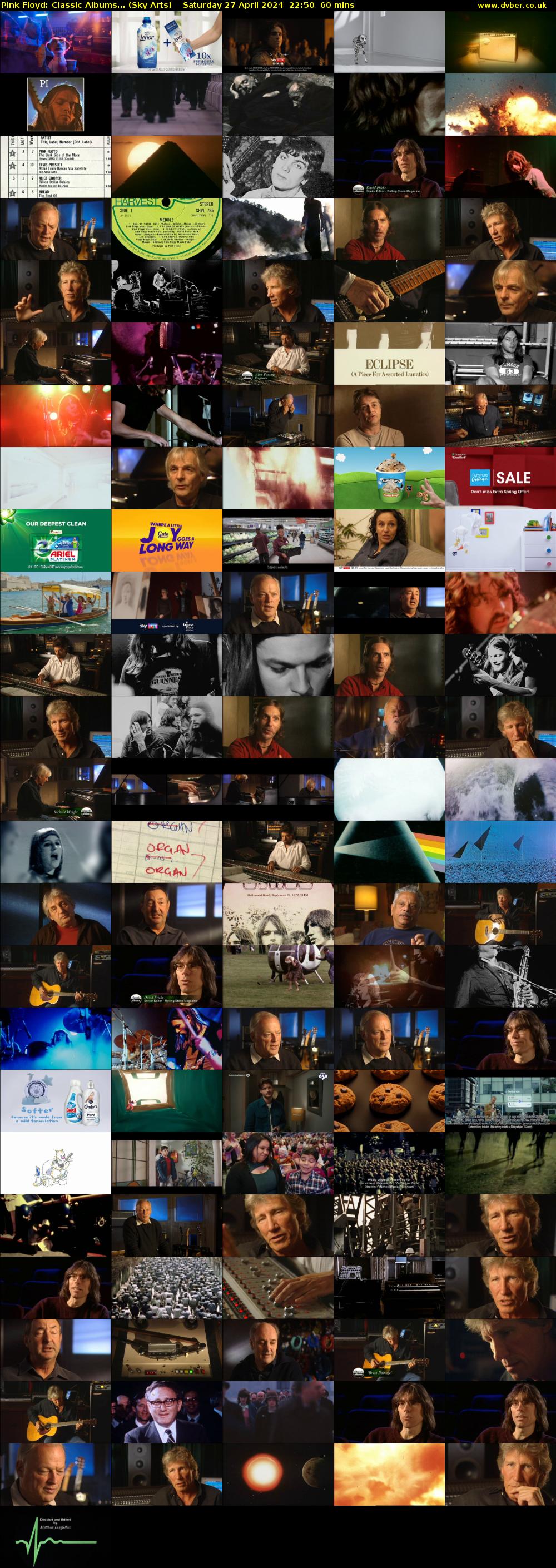 Pink Floyd: Classic Albums... (Sky Arts) Saturday 27 April 2024 22:50 - 23:50