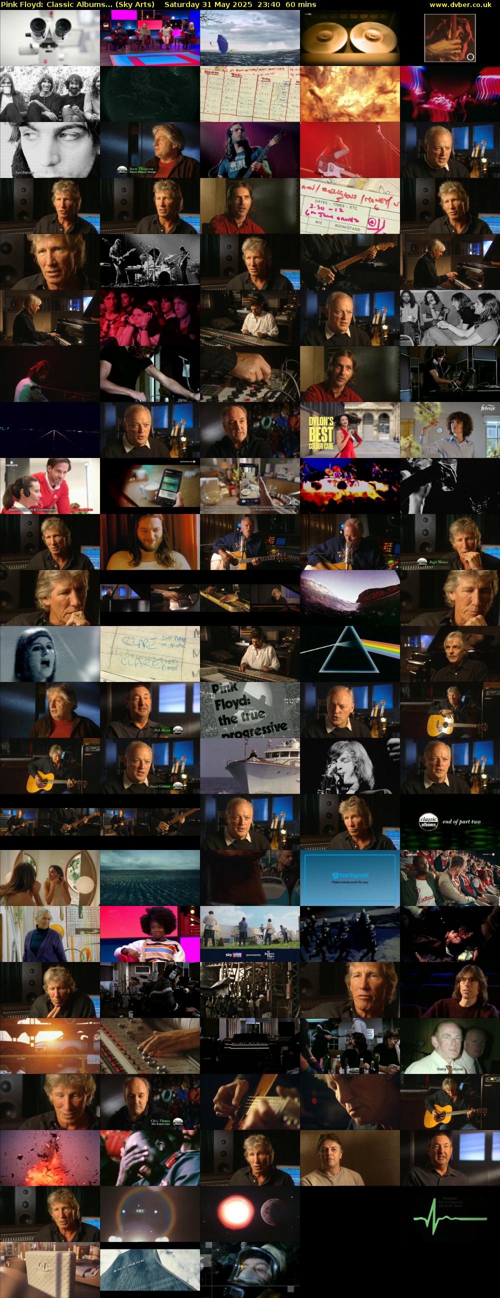Pink Floyd: Classic Albums... (Sky Arts) Saturday 31 May 2025 23:40 - 00:40