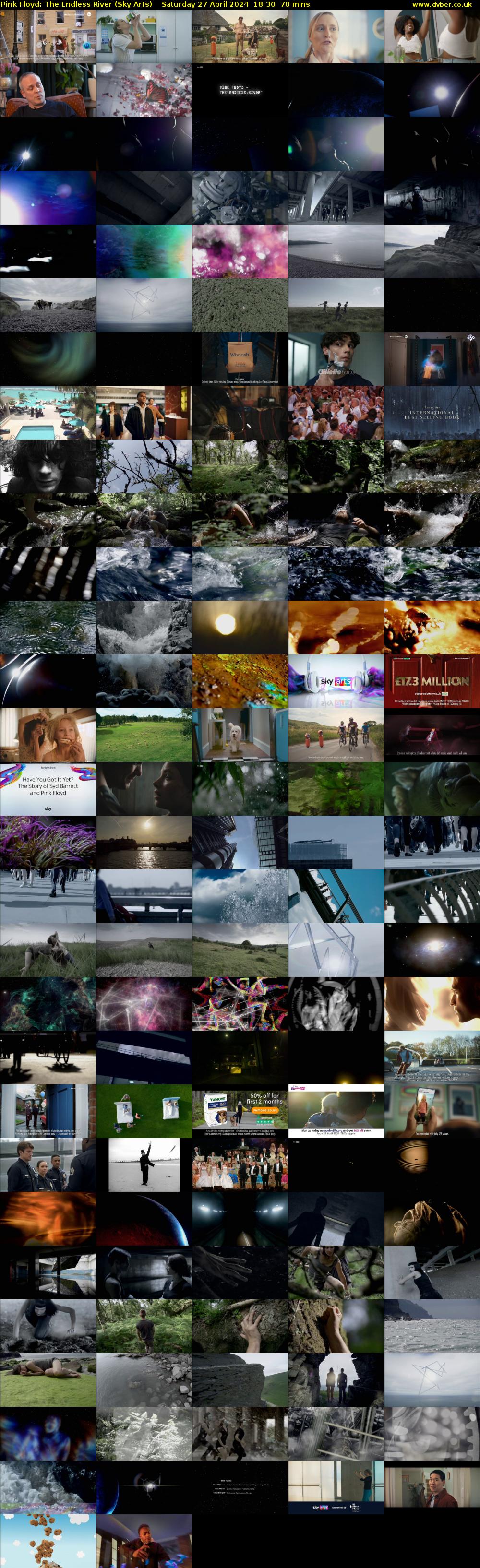 Pink Floyd: The Endless River (Sky Arts) Saturday 27 April 2024 18:30 - 19:40