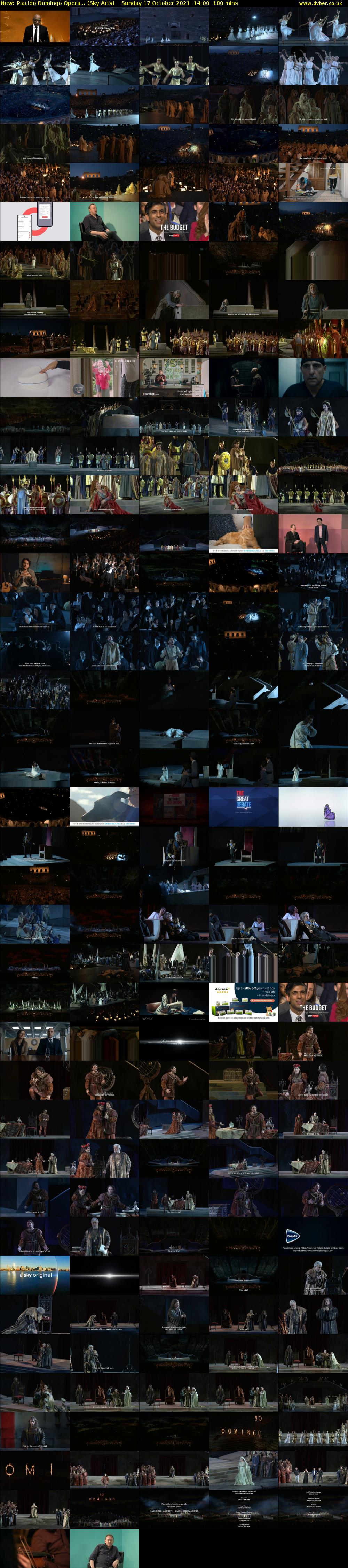 Placido Domingo Opera... (Sky Arts) Sunday 17 October 2021 14:00 - 17:00