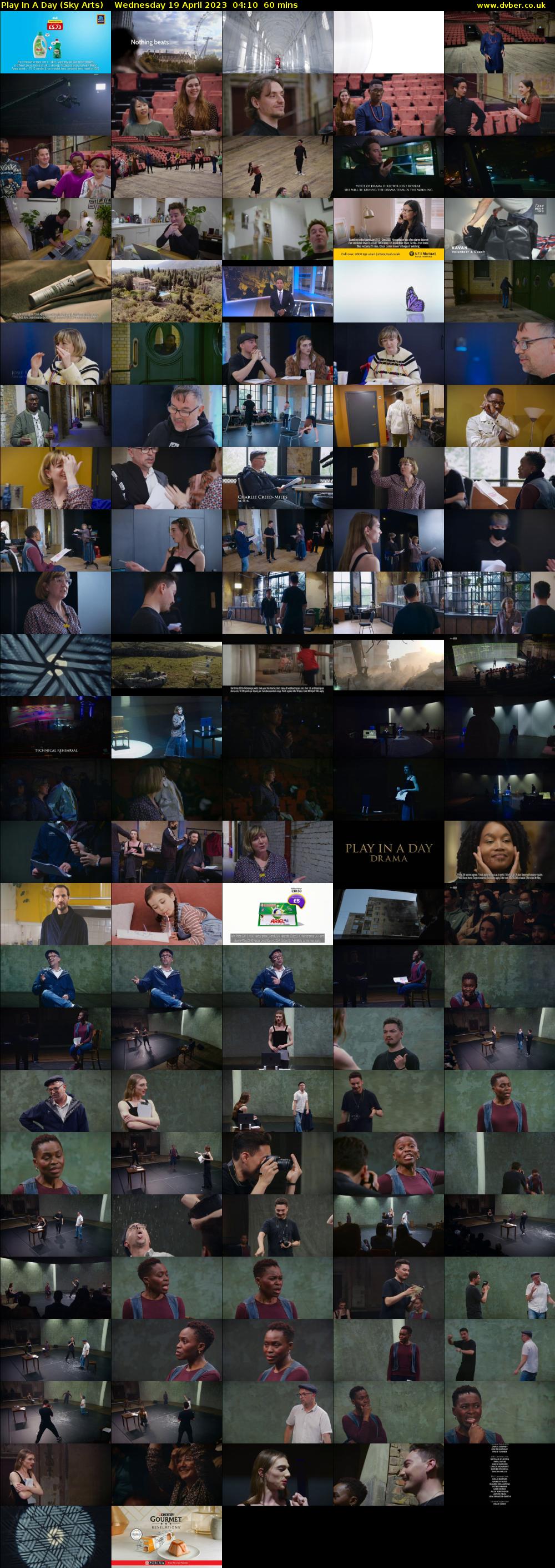 Play In A Day (Sky Arts) Wednesday 19 April 2023 04:10 - 05:10