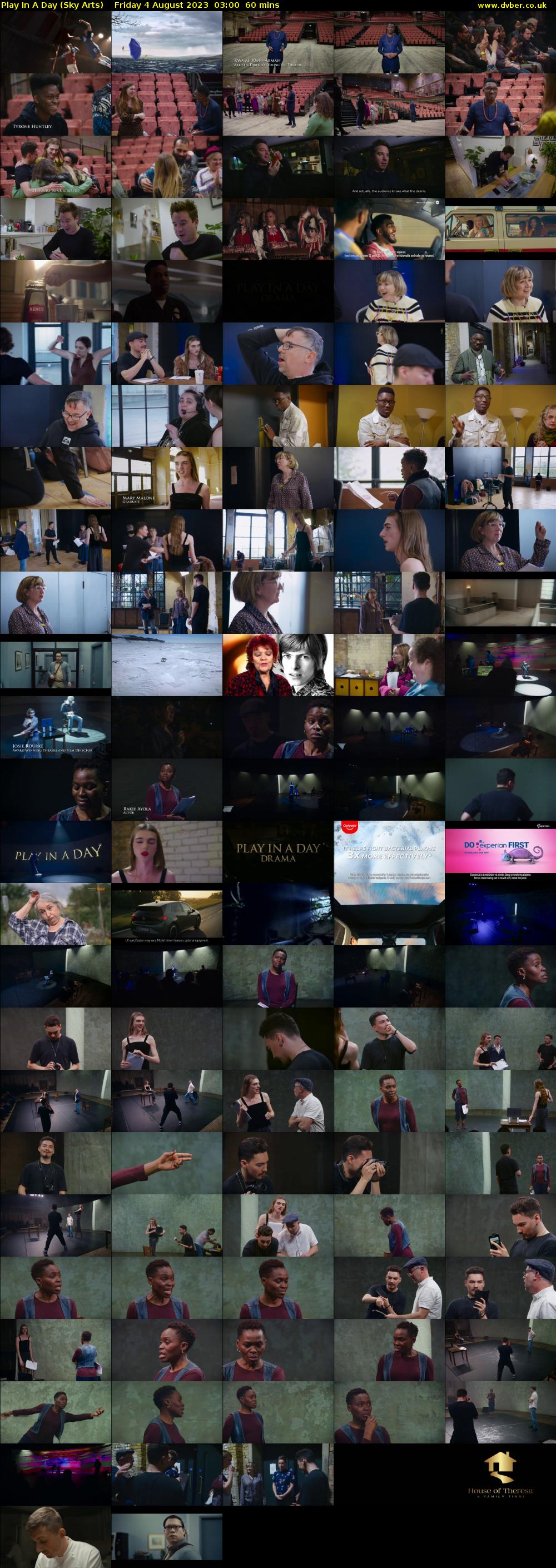 Play In A Day (Sky Arts) Friday 4 August 2023 03:00 - 04:00