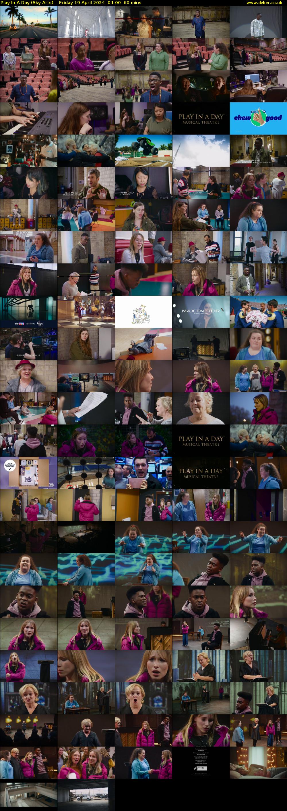 Play In A Day (Sky Arts) Friday 19 April 2024 04:00 - 05:00