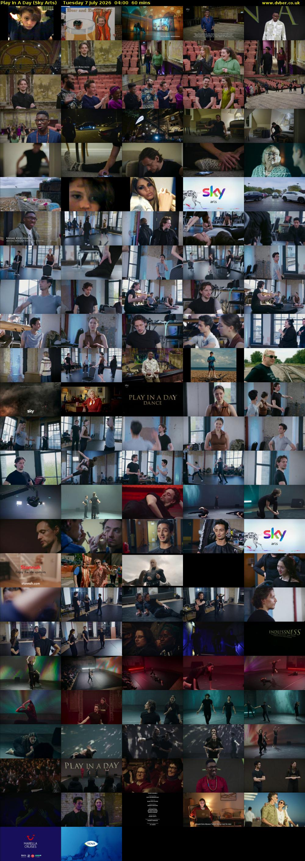 Play In A Day (Sky Arts) Tuesday 7 July 2026 04:00 - 05:00