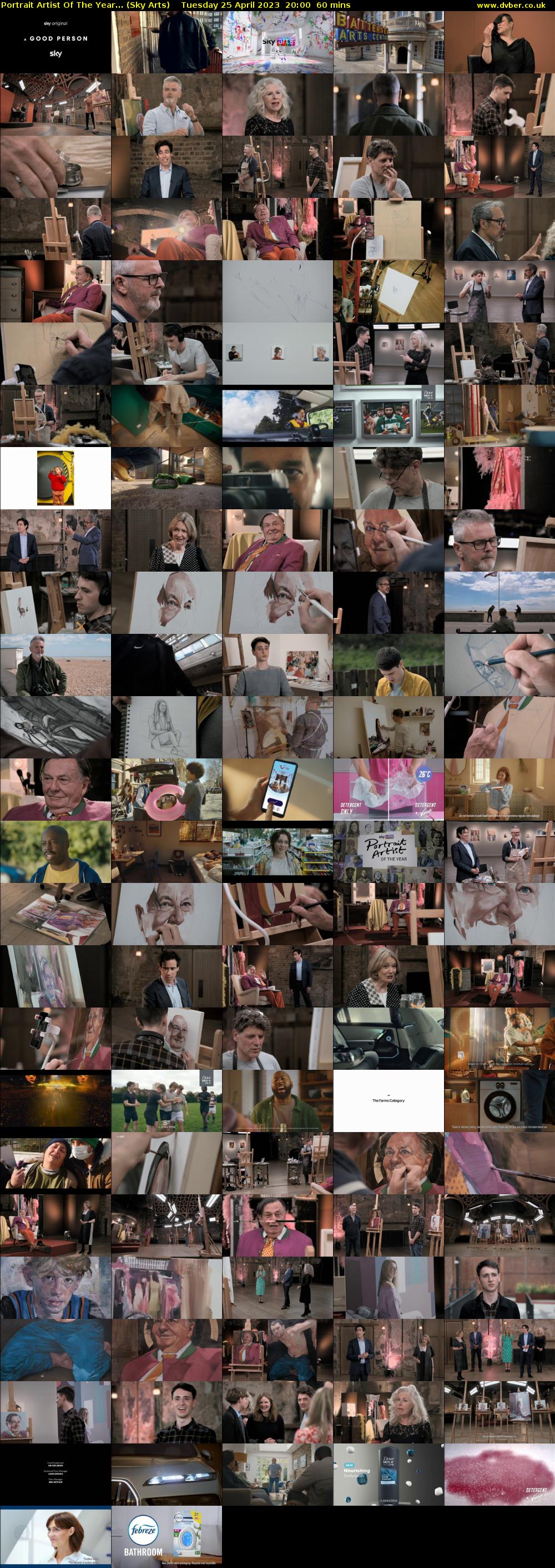 Portrait Artist Of The Year... (Sky Arts) Tuesday 25 April 2023 20:00 - 21:00