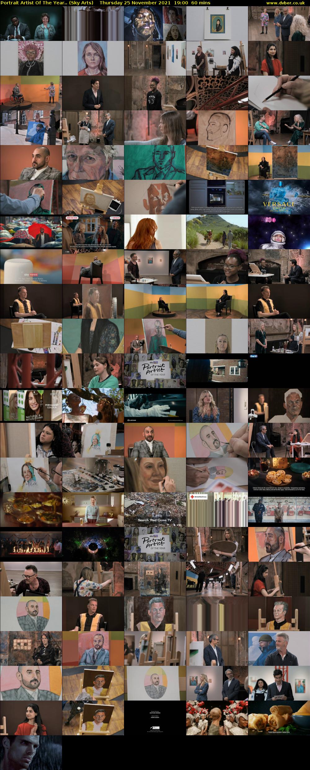 Portrait Artist Of The Year.. (Sky Arts) Thursday 25 November 2021 19:00 - 20:00