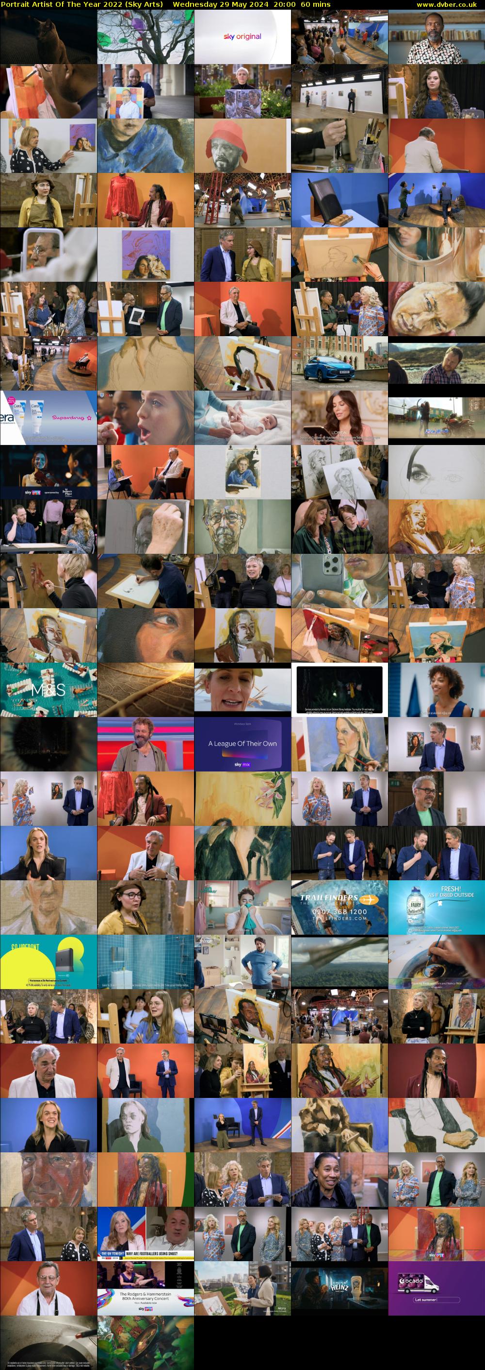 Portrait Artist Of The Year 2022 (Sky Arts) Wednesday 29 May 2024 20:00 - 21:00
