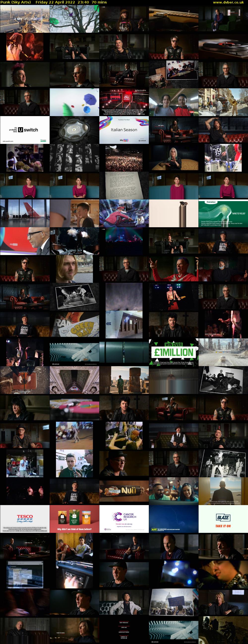 Punk (Sky Arts) Friday 22 April 2022 23:40 - 00:50