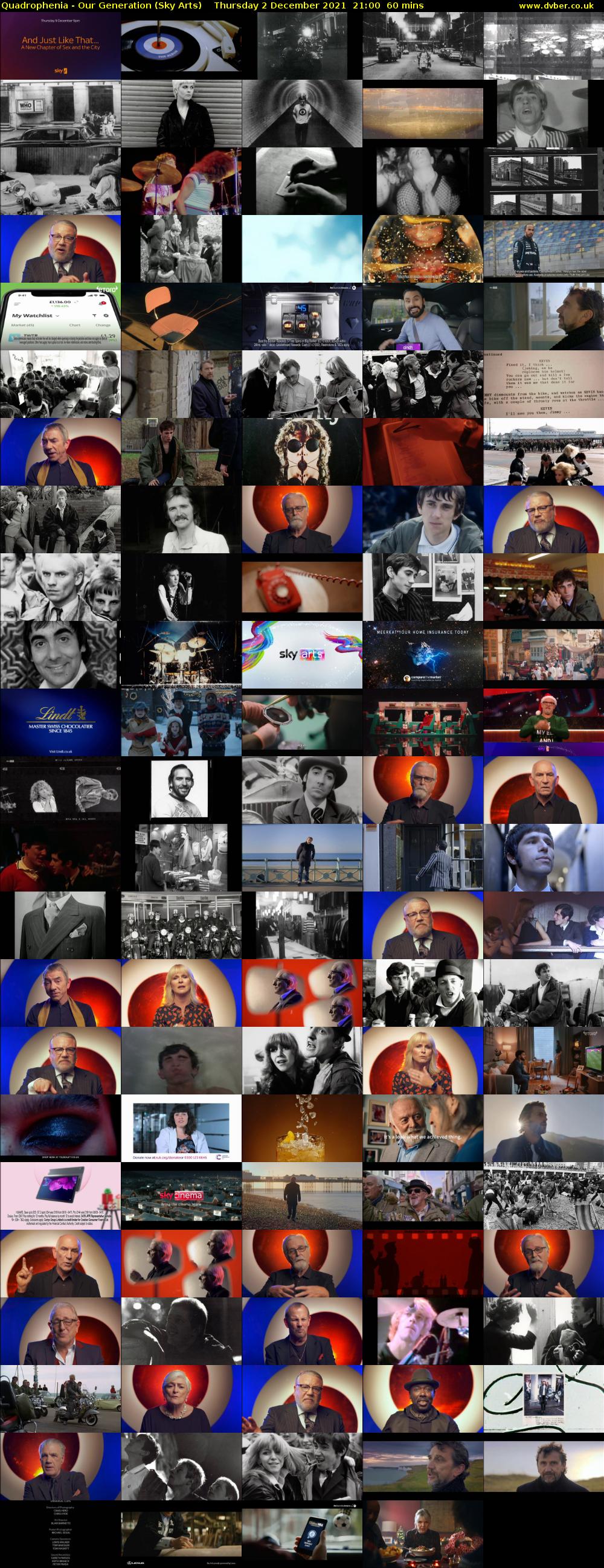 Quadrophenia - Our Generation (Sky Arts) Thursday 2 December 2021 21:00 - 22:00