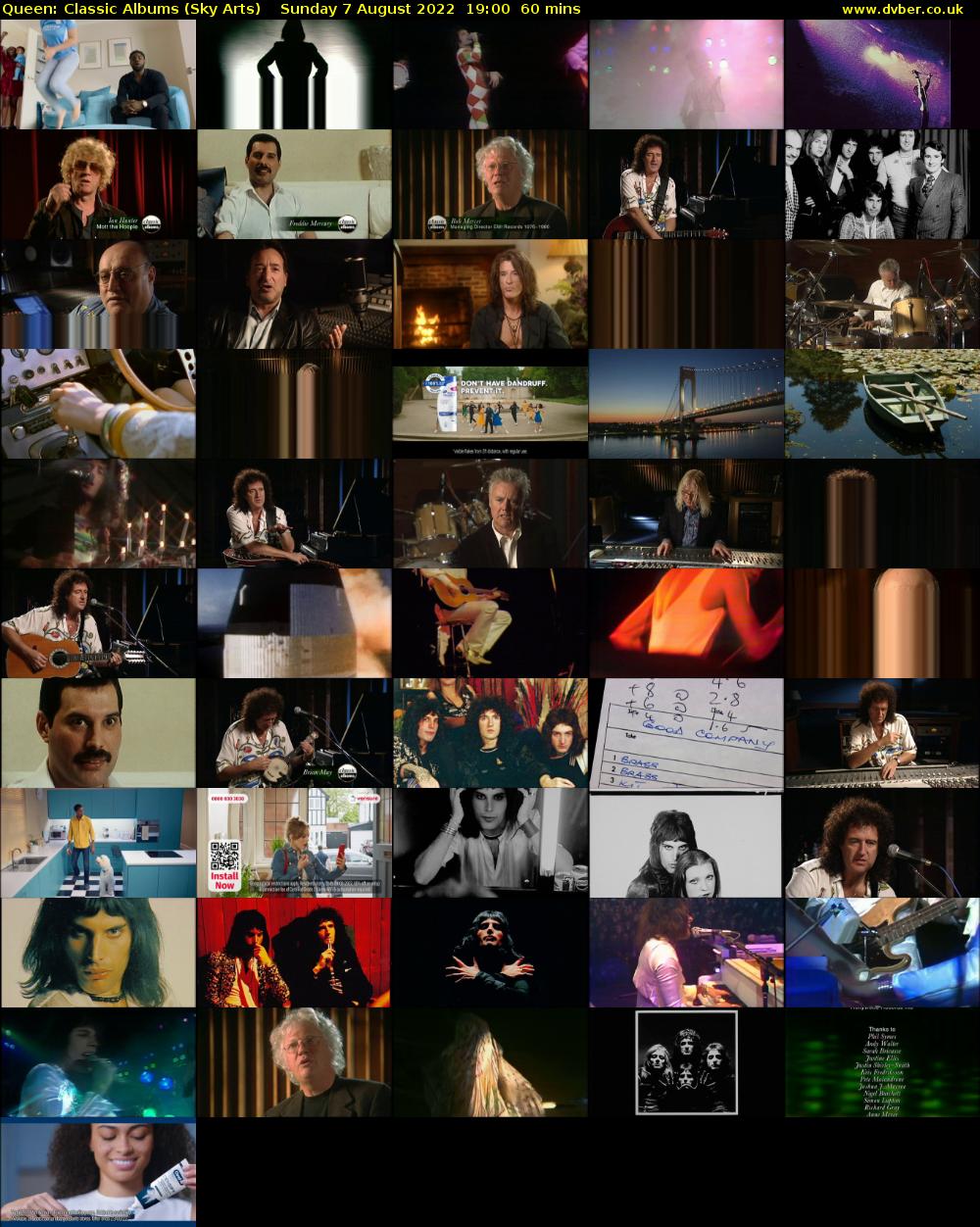 Queen: Classic Albums (Sky Arts) Sunday 7 August 2022 19:00 - 20:00